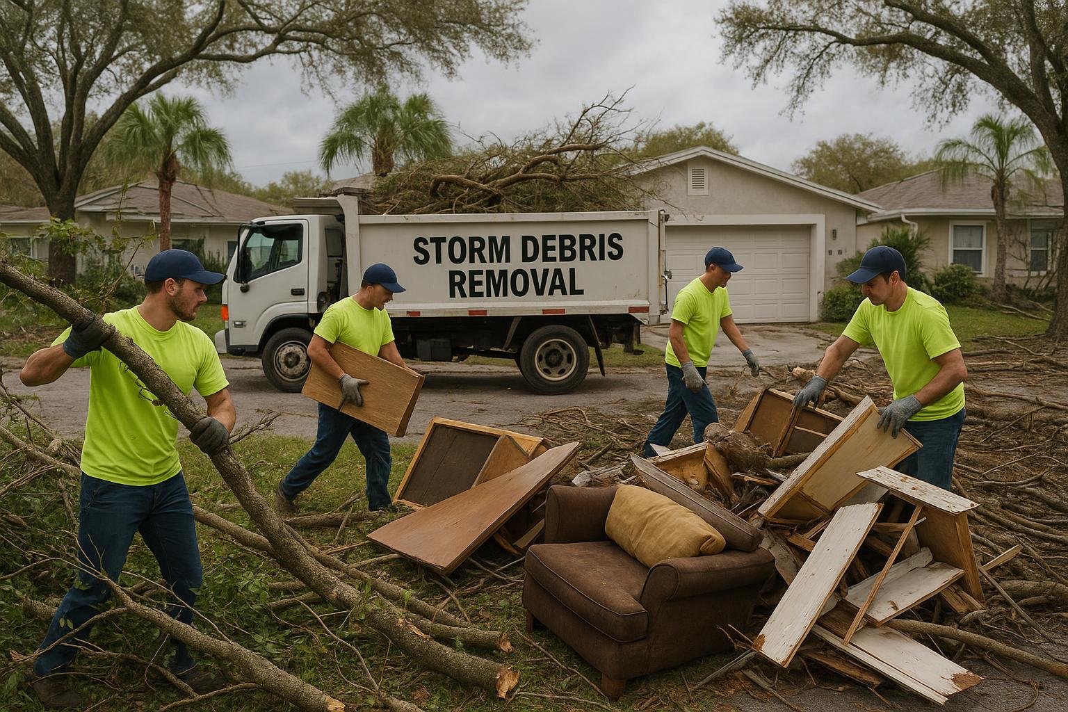 Storm Debris Cleanup Service